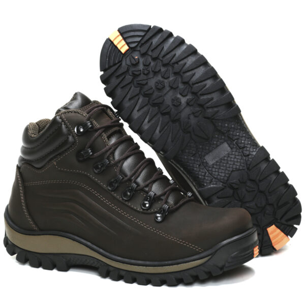 Bota Adventure Casual de Couro com Palmilha Gel 1904 - Imagem 7
