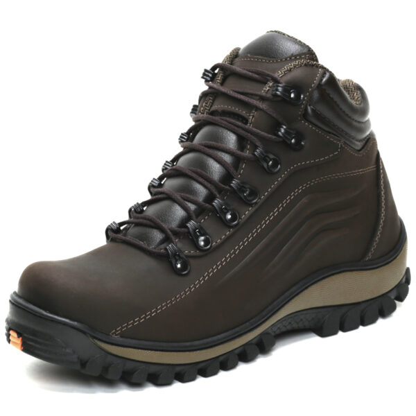 Bota Adventure Casual de Couro com Palmilha Gel 1904 - Imagem 8