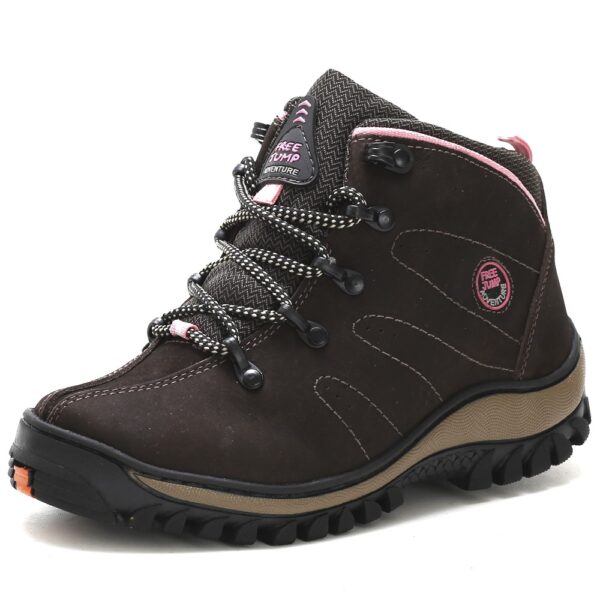 Bota Adventure Feminino de Couro com Palmilha Gel 2206 - Imagem 5