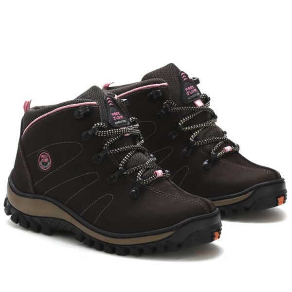 Bota Adventure Feminino de Couro com Palmilha Gel 2206 - Imagem 7