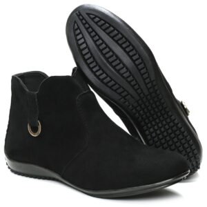 Bota Cano Curto Camurça Feminino 050 - Imagem 3