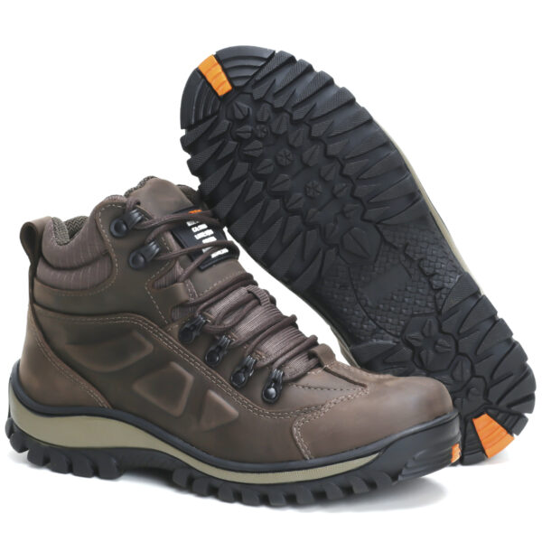 Bota Coturno com C.A EPI de Couro com Palmilha de Gel 1901 - Imagem 12