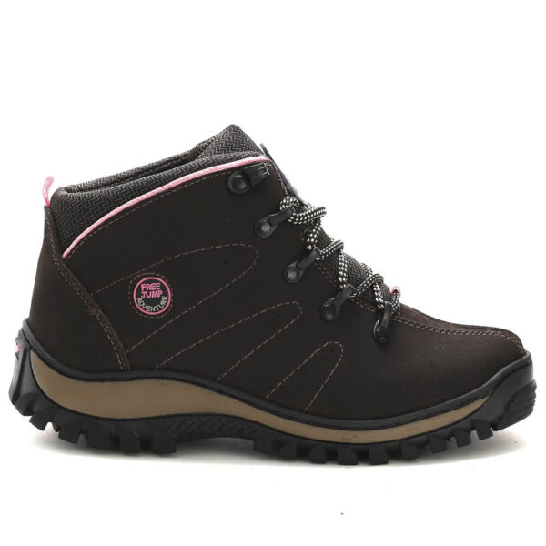 Bota Adventure Feminino de Couro com Palmilha Gel 2206