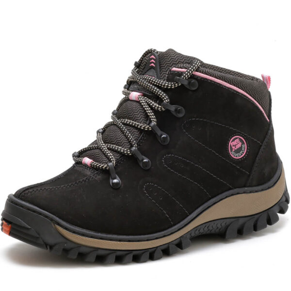Bota Adventure Feminino de Couro com Palmilha Gel 2206