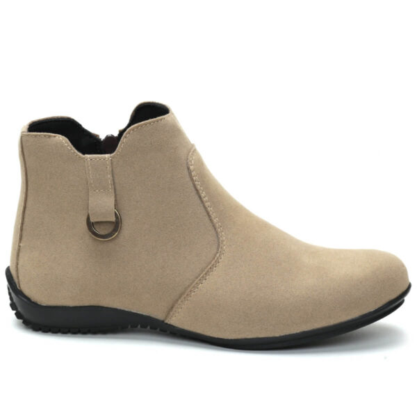 Bota Cano Curto Camurça Feminino 050