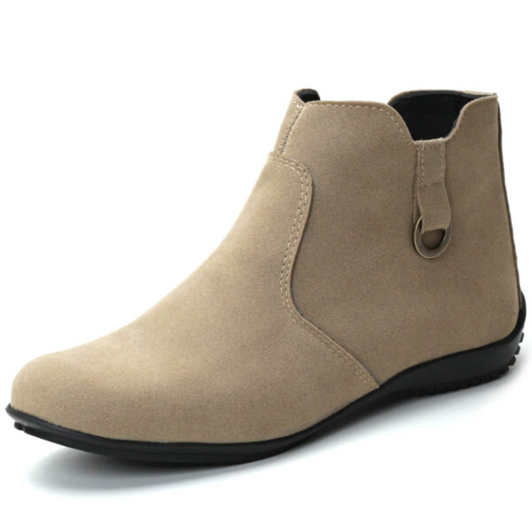 Bota Cano Curto Camurça Feminino 050