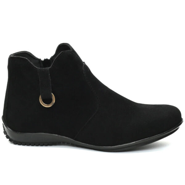 Bota Cano Curto Camurça Feminino 050