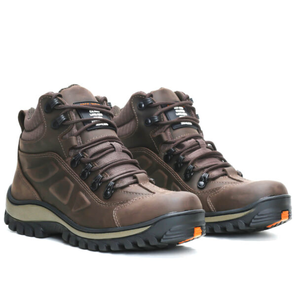 Bota Coturno com C.A EPI de Couro com Palmilha de Gel 1901