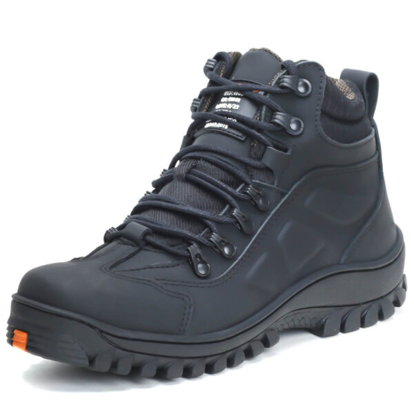 Bota Coturno com C.A EPI de Couro com Palmilha de Gel 1901