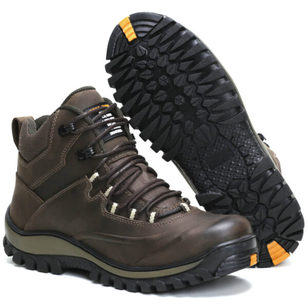 Bota de EPI com C.A de Couro com Palmilha Gel 1903