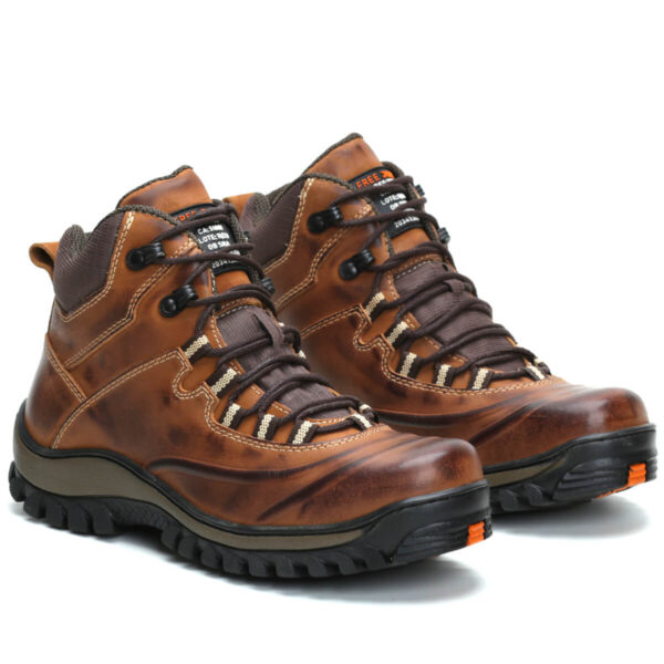 Bota de EPI com C.A de Couro com Palmilha Gel 1903