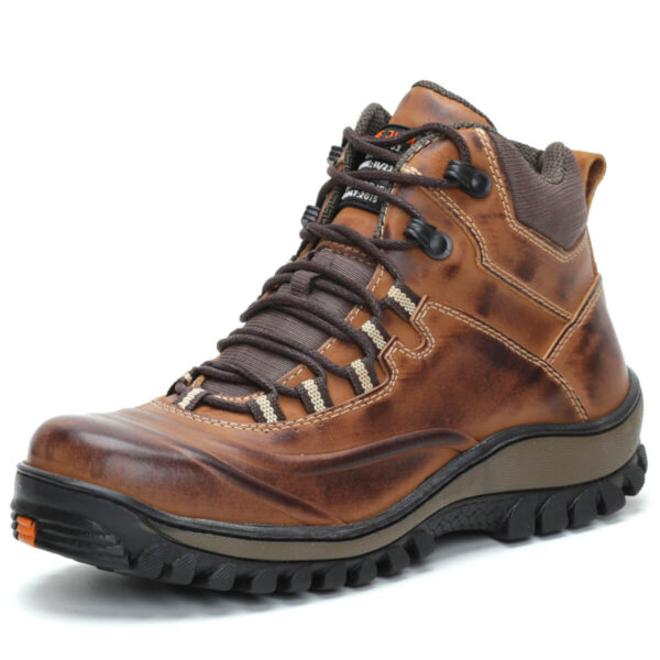 Bota de EPI com C.A de Couro com Palmilha Gel 1903