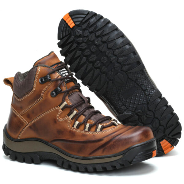 Bota de EPI com C.A de Couro com Palmilha Gel 1903